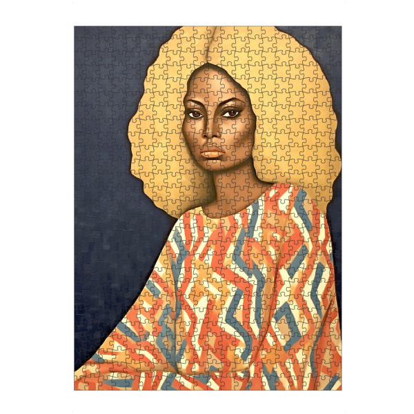 Puzzle Ravensburger "Goldenes Haar" artboxONE - Menschen,Geometrie,Festivals