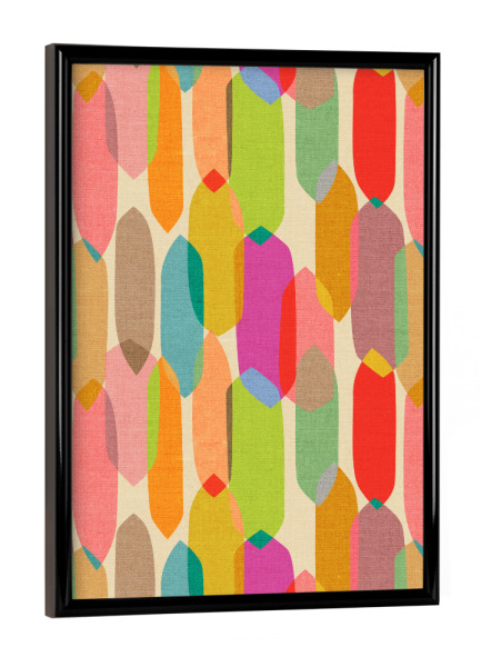 Poster mit schwarzem Rahmen "Cecilia Mok -- Kaleidoscope" artboxONE - Abstrakt,Geometrie