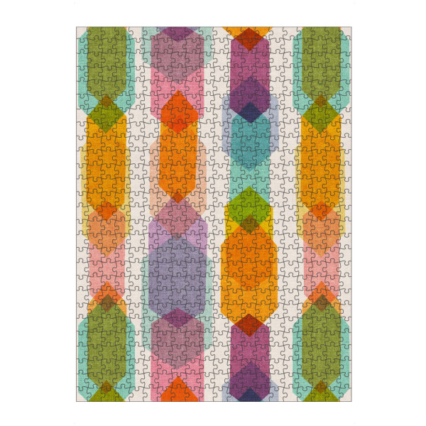 artboxONE Puzzle "Cecilia Mok - Droplets Rainbow" artboxONE - Abstrakt,Geometrie