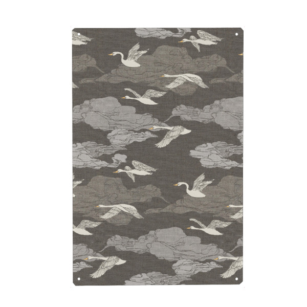 Holzbild "Cecilia Mok - Wilde Schwäne" artboxONE - Natur,Tiere - Schäne,Enten,Wolken,Tiere,Vögel,Birds,Wands,Animals,Natur,Nature,Repeating