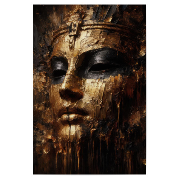 Poster "Kleopatras Maske" artboxONE - Menschen,Reise / Afrika