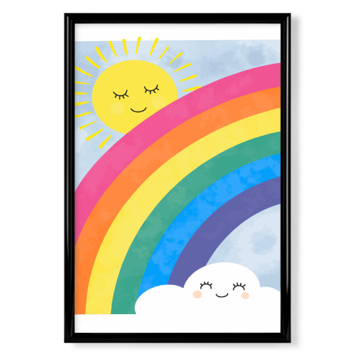 Rainbow and sunshine