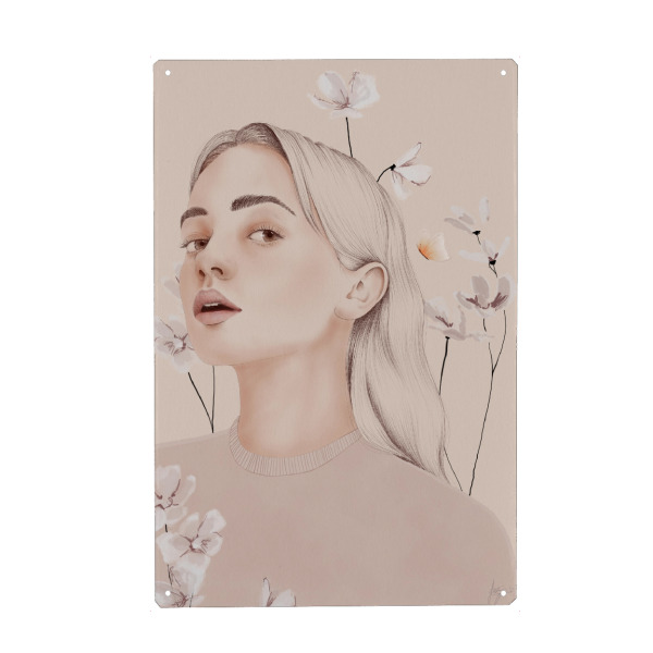Holzbild "Beauty of Spring Flower" artboxONE - Floral,Menschen,Fashion