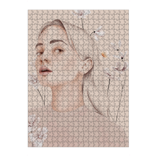 artboxONE Puzzle "Beauty of Spring Flower" artboxONE - Floral,Menschen,Fashion