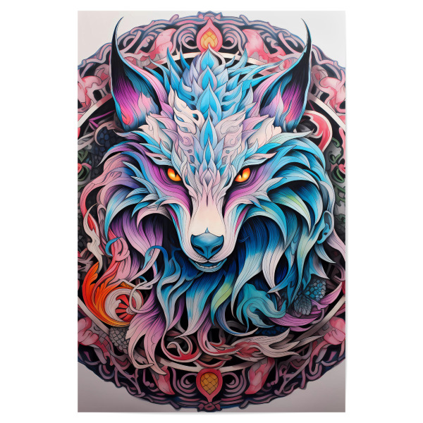 Poster "Mandala - Mystisch - Zephyr" artboxONE - Natur,Tiere,Abstrakt