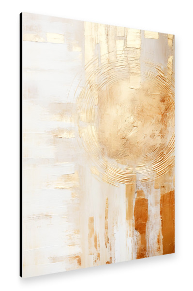 Alu-Dibond "ABSTRAKTE KUNST Sommertag" 30x20 cm artboxONE