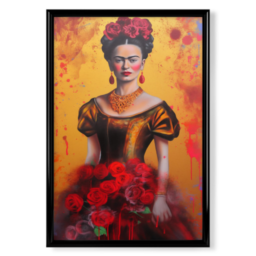 Frida popart Malerei