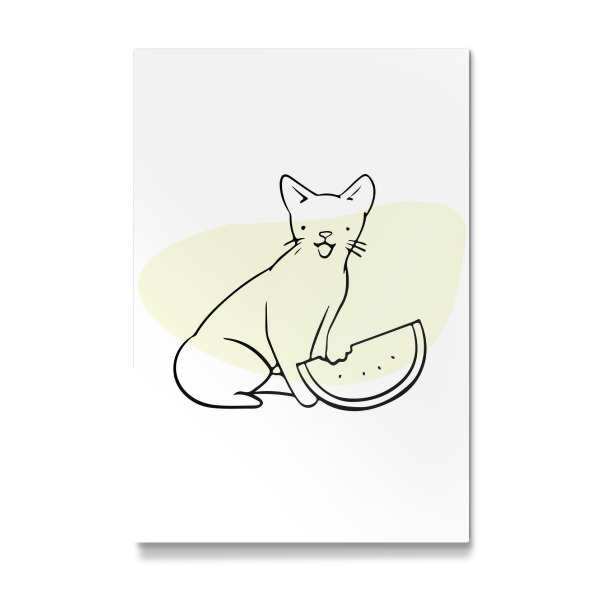 Galerie-Print "Süße Katze - Juli" 30x20 cm artboxONE