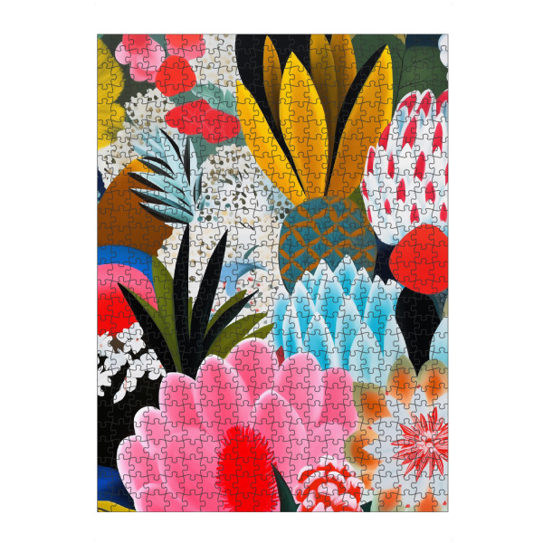 artboxONE Puzzle "Botanische Malerei" artboxONE - Natur,Floral,Abstrakt