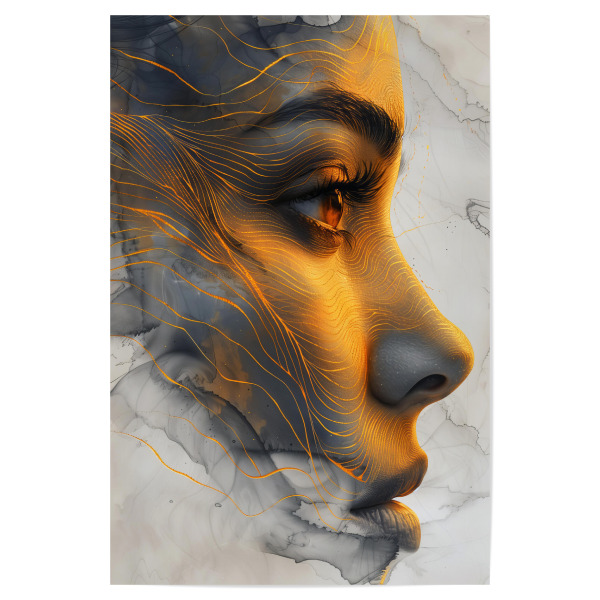 Poster "Frauengesicht C" artboxONE - Menschen - Frau,Gesicht,Porträt,Fotografie