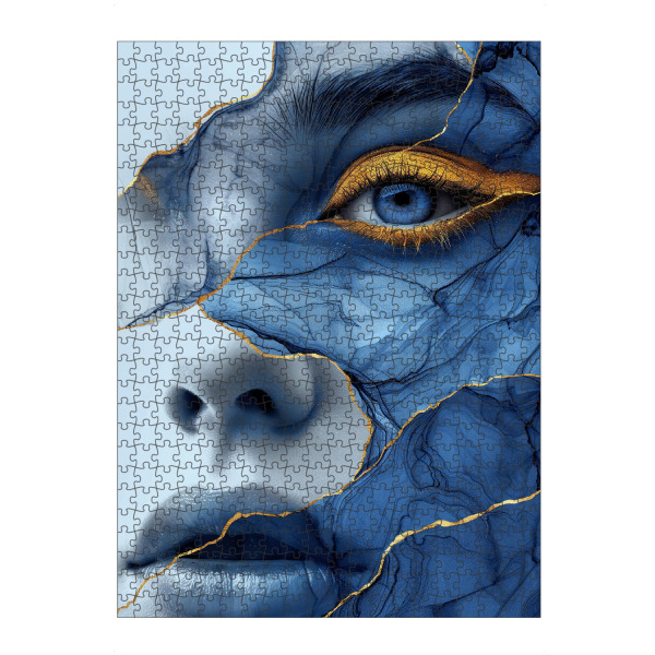 Puzzle Ravensburger "Frauengesicht E" artboxONE - Menschen - Frau,Gesicht,Porträt,Fotografie - Bild frau