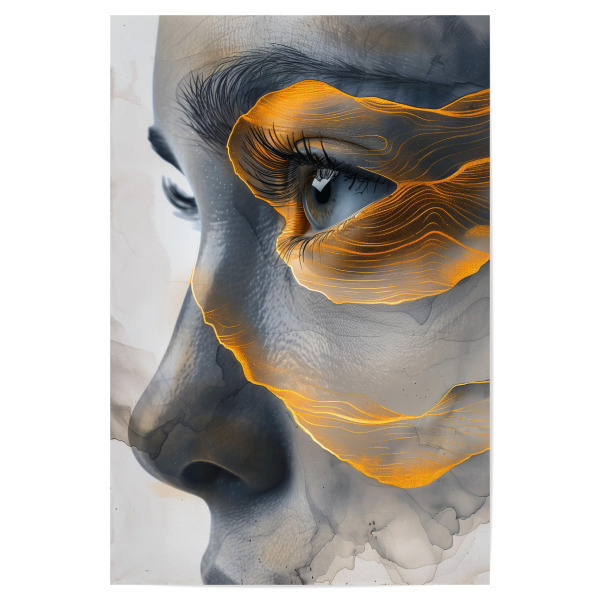 Poster 30x20 cm "Frauengesicht G" artboxONE - Menschen - Frau,Gesicht,Porträt,Fotografie