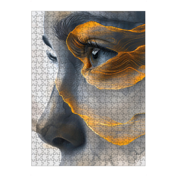 Puzzle Ravensburger "Frauengesicht G" artboxONE - Menschen - Frau,Gesicht,Porträt,Fotografie - Bild frau