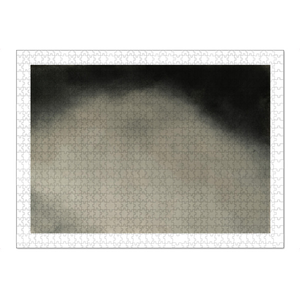 Puzzle Ravensburger "Abstraction nuageuse" artboxONE - Abstrakt - Abstrakte kunst,Grau,Beige,Schwarz,Abstrakt,Malerei - Bild abstrakte kunst