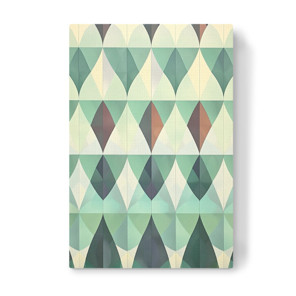 Leinwandbild "Mid Century Modern" artboxONE - Abstrakt,Architektur,Geometrie