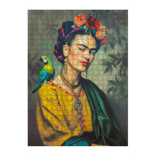 artboxONE Puzzle "Frida Vogel Liebe" artboxONE - Floral,Menschen,Fashion