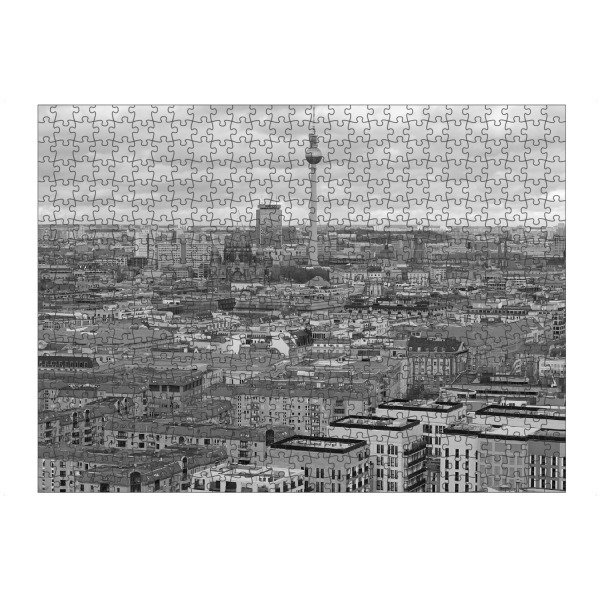 artboxONE Puzzle "Berlin von oben" artboxONE - Städte / Berlin,Schwarzweiß,Architektur - Berlin,Architektur,Stadt,Schwarzweiß,Deutschland