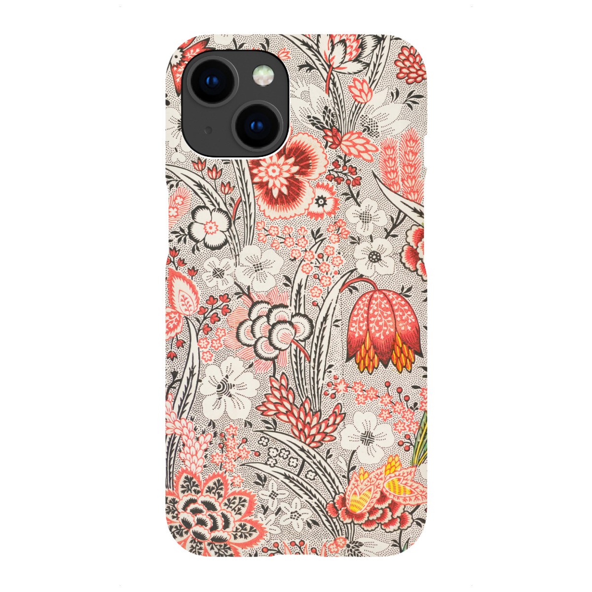 "Oberkampf and Cie Florals"für iPhone - Premium-Case Handyhülle artboxONE