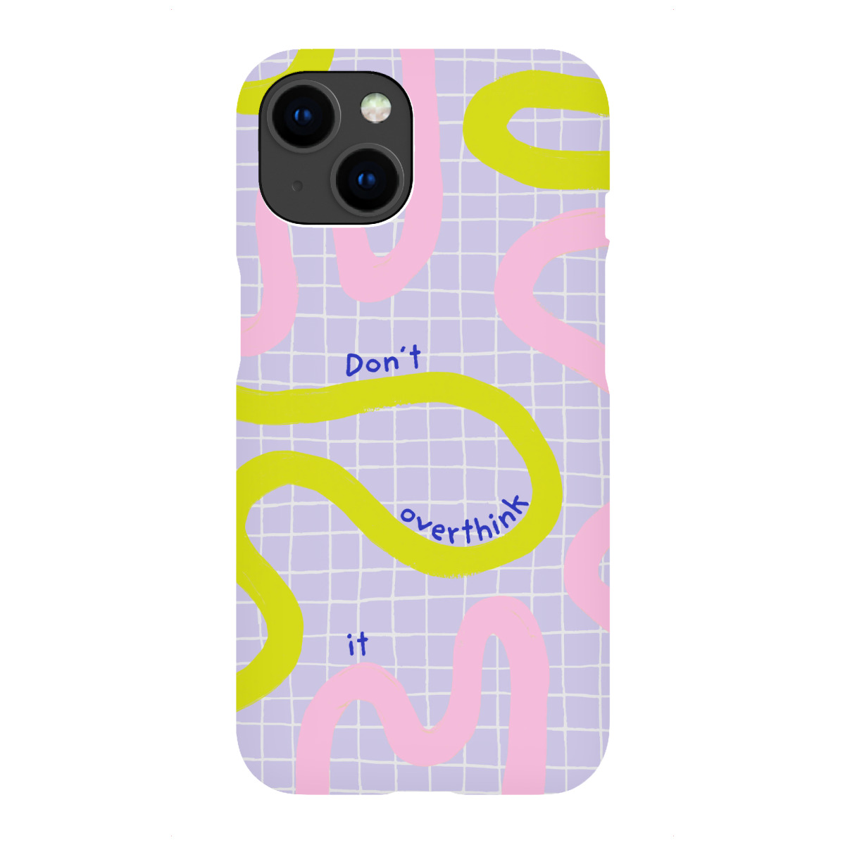 iPhone "Malou Studio- Don't overthink it" Premium-Case Handyhülle artboxONE