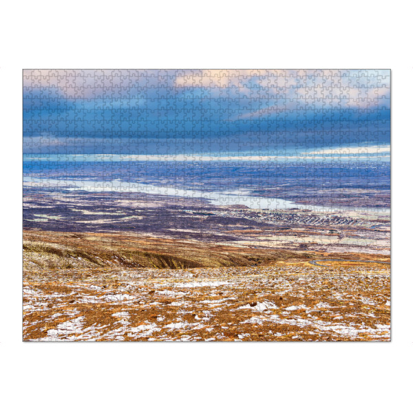 Puzzle Ravensburger "Landschaft im Osten von Island" artboxONE - Natur,Reise,Reise / Länder