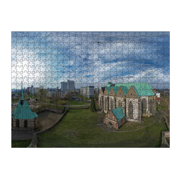 Puzzle Ravensburger "Magdeburg -- St. Petri Kirche" artboxONE - Städte,Reise,Architektur,Reise / Länder,Städte / Weitere
