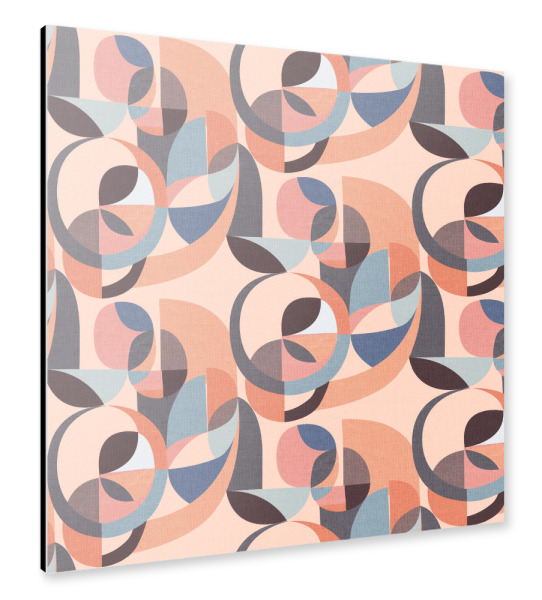 Alu-Dibond "Cecilia Mok -- Moderne Kreise" 30x30 cm artboxONE