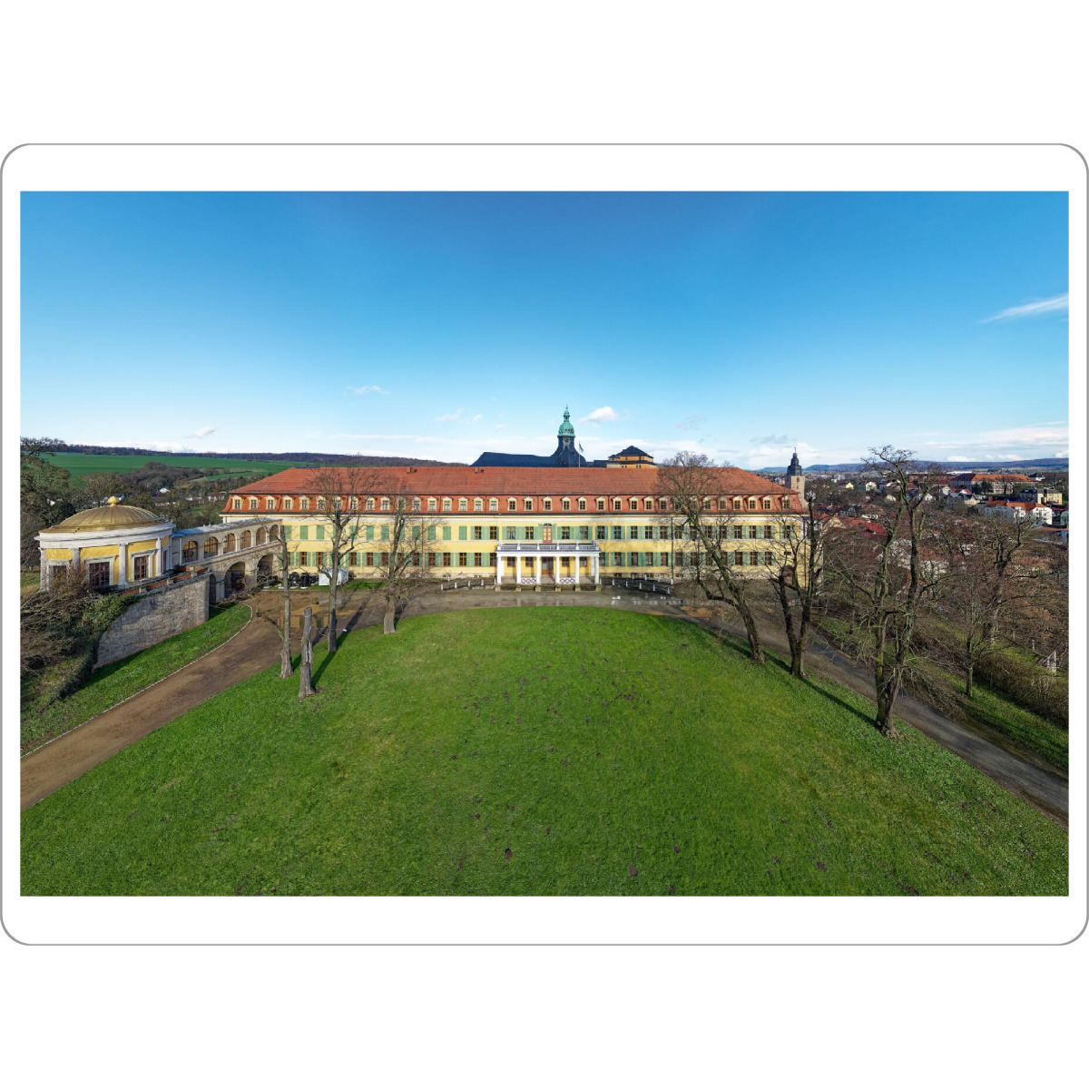 Tischset "Sondershausen - Schloss; Pano,midi" artboxONE - Städte,Natur,Reise,Architektur,Städte / Weitere
