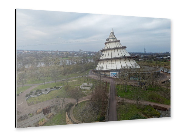 Alu-Dibond "Magdeburg - Jahrtausendturm" 30x20 cm artboxONE