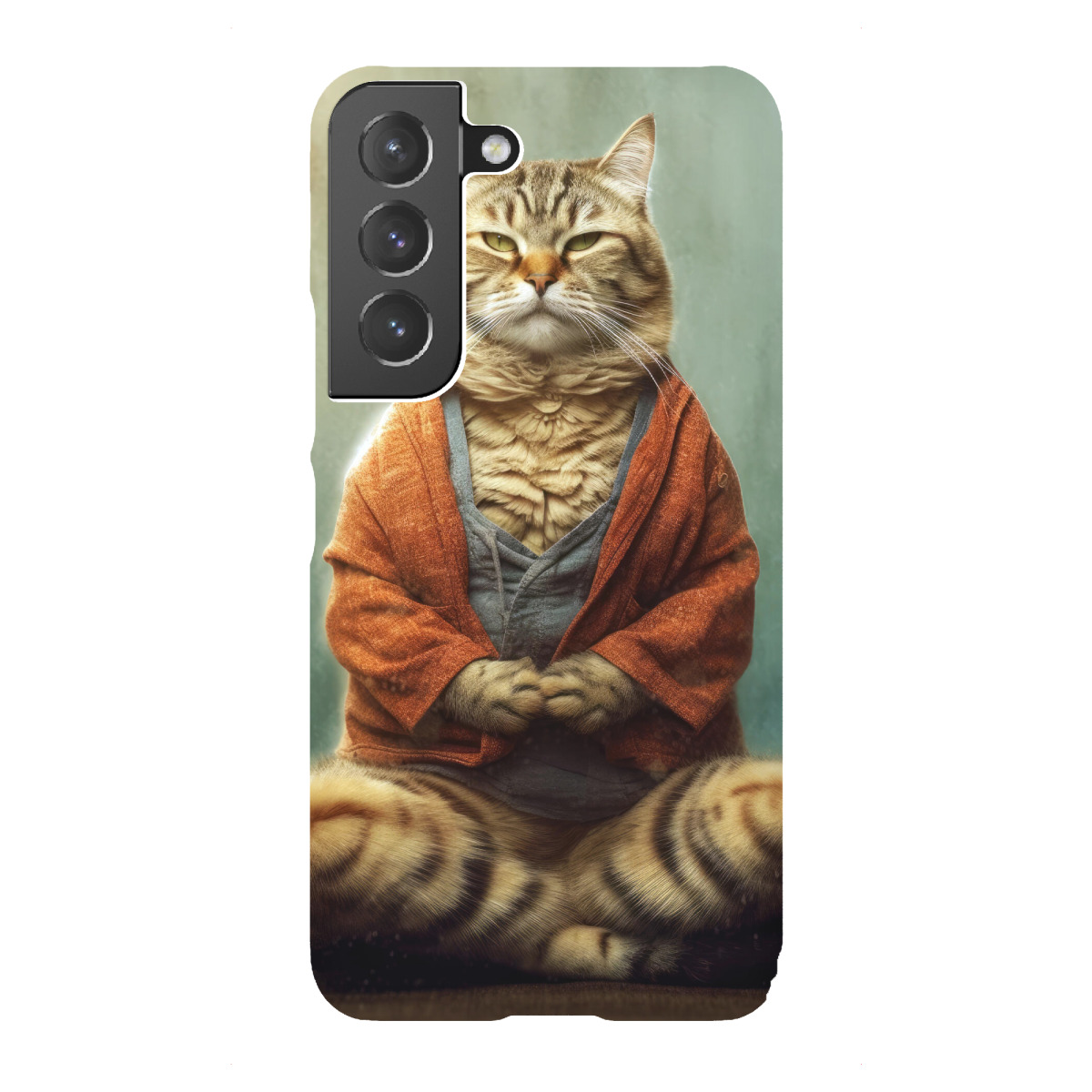 Samsung Galaxy "Miau Katzenyoga B" Premium-Case Handyhülle artboxONE