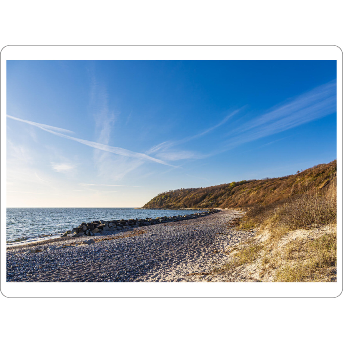 Tischset "Strand in Kloster" artboxONE - Natur,Reise,Reise / Strand und Meer