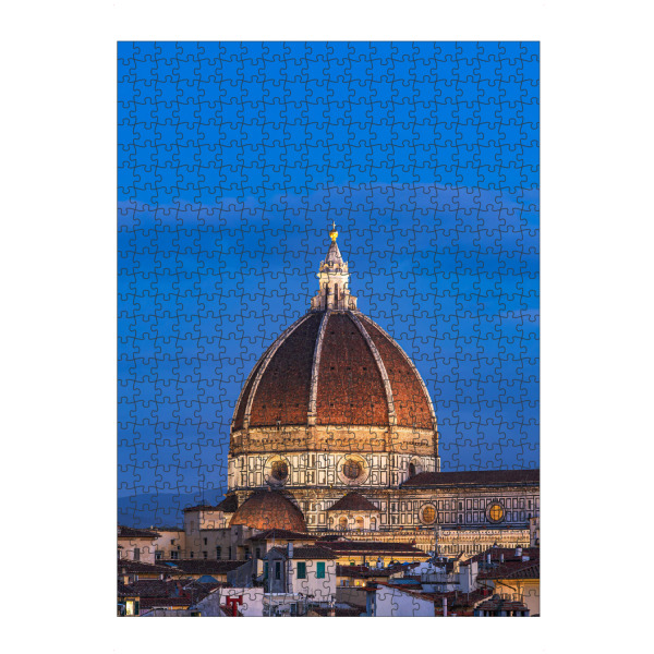 Puzzle Ravensburger "Blick auf die Kathedrale" artboxONE - Städte,Reise,Architektur,Reise / Länder