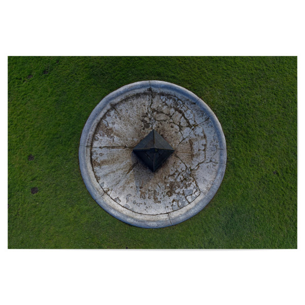 Poster "Schlossbrunnen vom Residenzschloss" artboxONE - Architektur