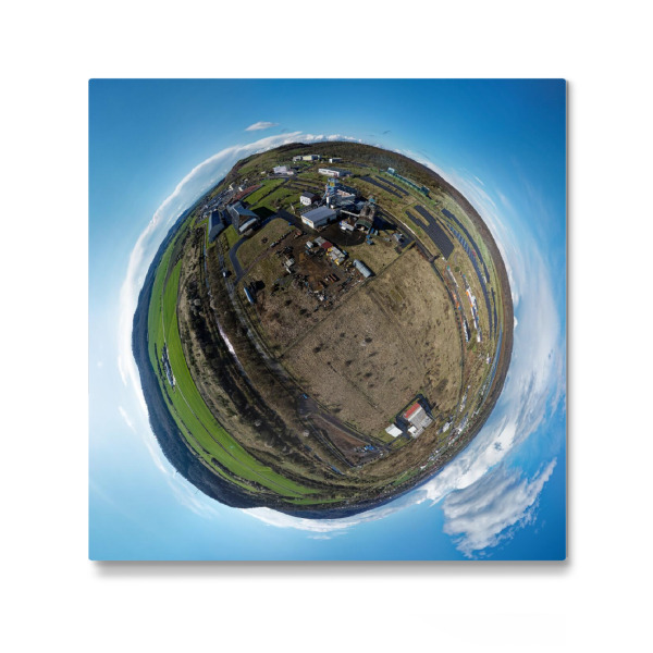 Galerie-Print "Sondershausen - Schacht 1; SO,high" 30x30 cm artboxONE
