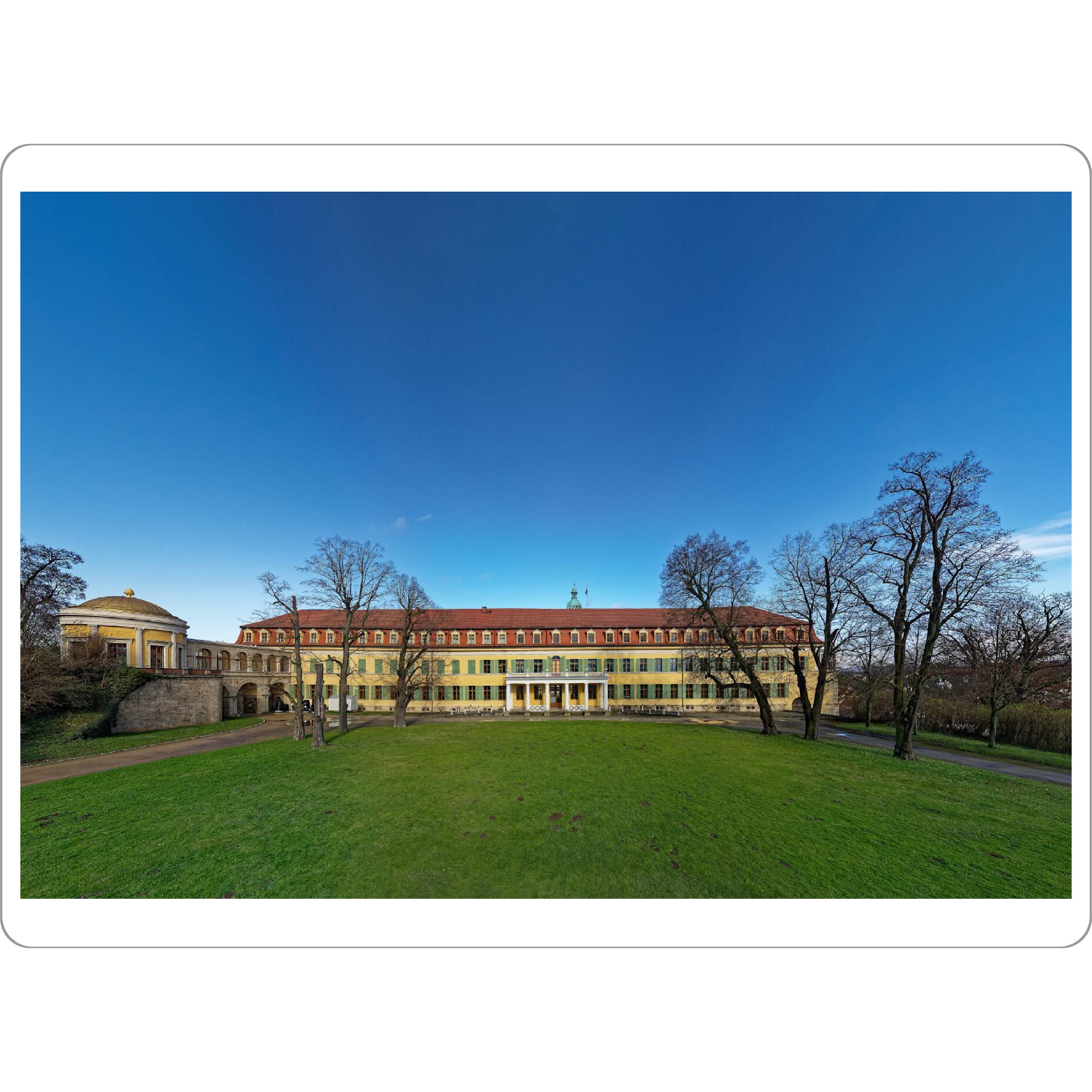 Tischset "Sondershausen - Schloss; Pano, low" artboxONE - Städte,Natur,Reise,Architektur,Städte / Weitere