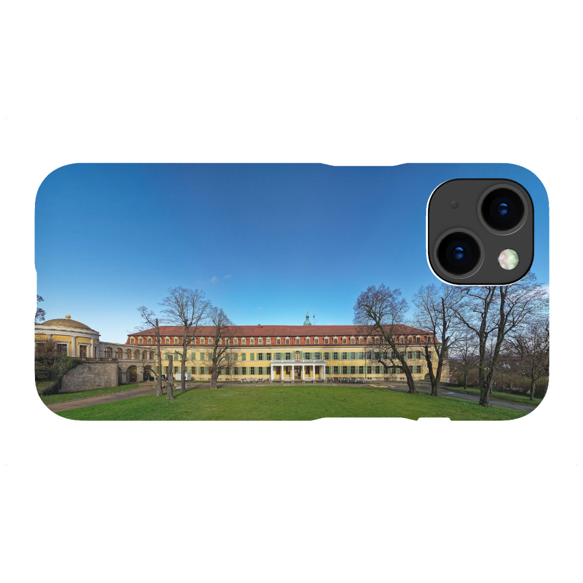 "Sondershausen - Schloss; Pano, low"für iPhone - Premium-Case Handyhülle artboxONE