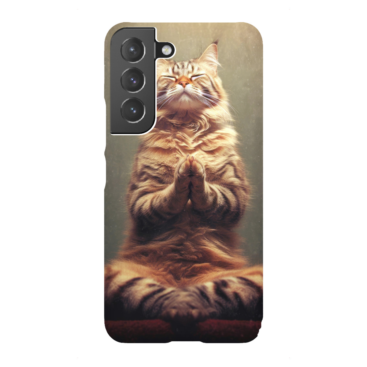 "Miau Katzenyoga C"für Samsung Galaxy - Premium-Case Handyhülle artboxONE