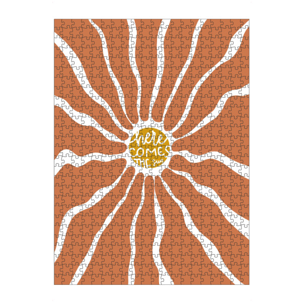 Puzzle Ravensburger "Bright sunshine" artboxONE - Typografie,Natur,Abstrakt