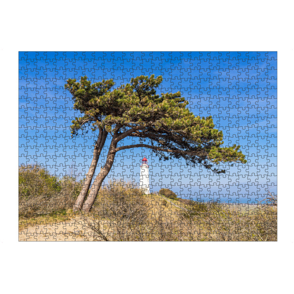 artboxONE Puzzle "Leuchtturm auf der Insel Hiddensee" artboxONE - Natur,Reise,Architektur