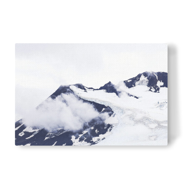 Leinwandbild "Eisfeld in Alaska" artboxONE - Natur,Reise - Alaska,Harding icefield,Gletscher,Berge