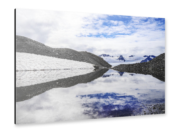 Alu-Dibond "Harding Icefield" 30x20 cm artboxONE