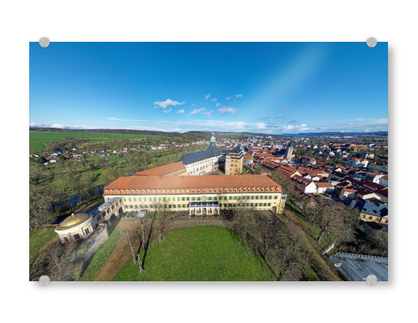 Acrylglasbild "Sondershausen - Schloss; Pano" artboxONE - Städte,Natur,Reise,Architektur,Städte / Weitere