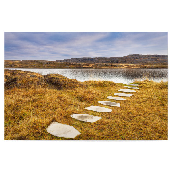 Poster "See im Osten von Island" artboxONE - Natur,Reise,Reise / Länder
