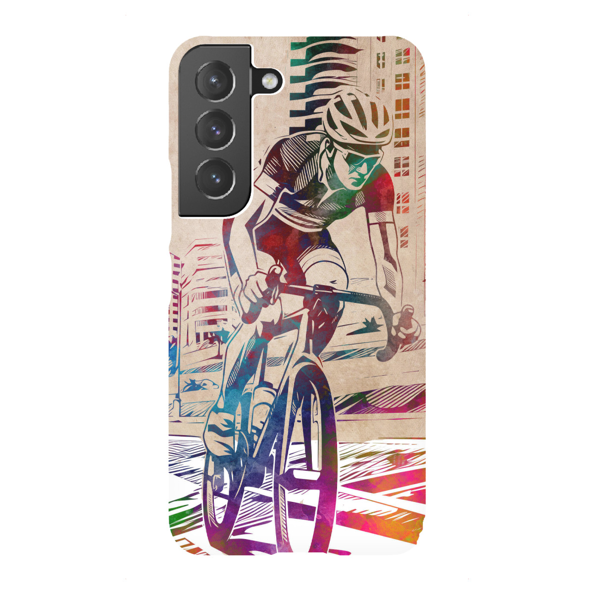 "Citybike Sportart B"für Samsung Galaxy - Premium-Case Handyhülle artboxONE