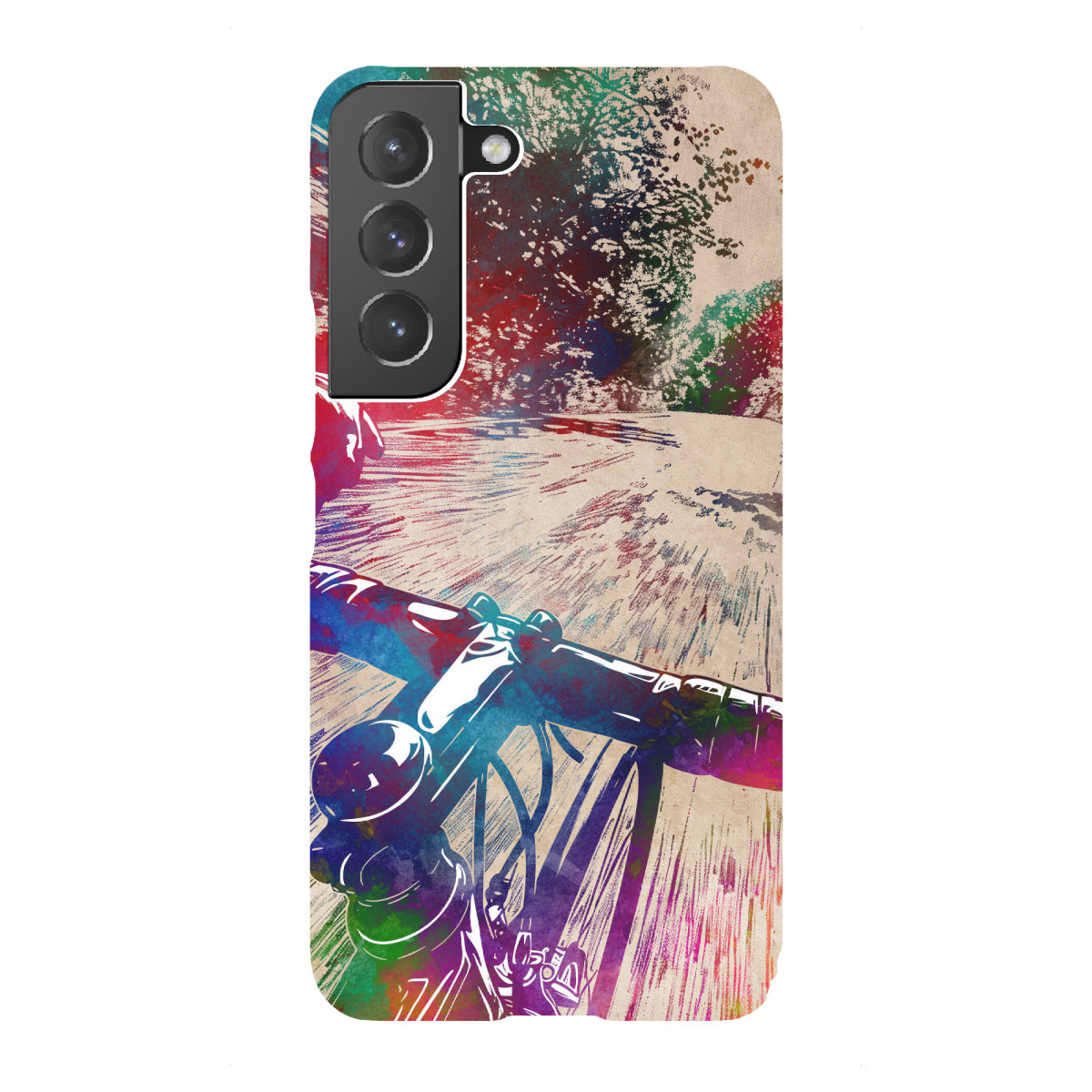 Samsung Galaxy "Citybike Sportart D" Premium-Case Handyhülle artboxONE