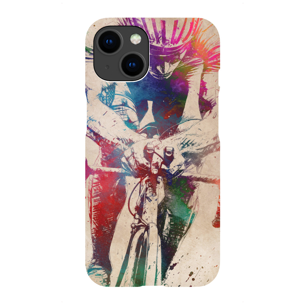 iPhone "Radsportkunst N" Premium-Case Handyhülle artboxONE