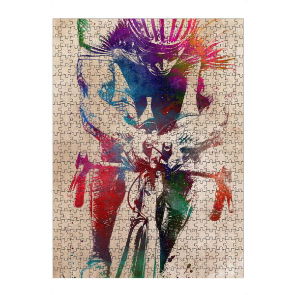 artboxONE Puzzle "Radsportkunst N" artboxONE - Sport,Sport / Motivation - Fahrrad,Radfahren,Fahrrad,Biker,Radfahrer,Grafik - Bild fahrrad