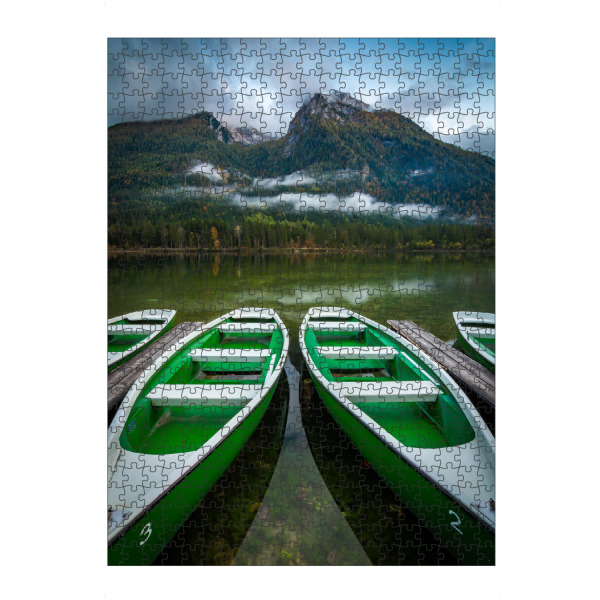 Puzzle Ravensburger "Herbst am Hintersee" artboxONE - Natur,Reise