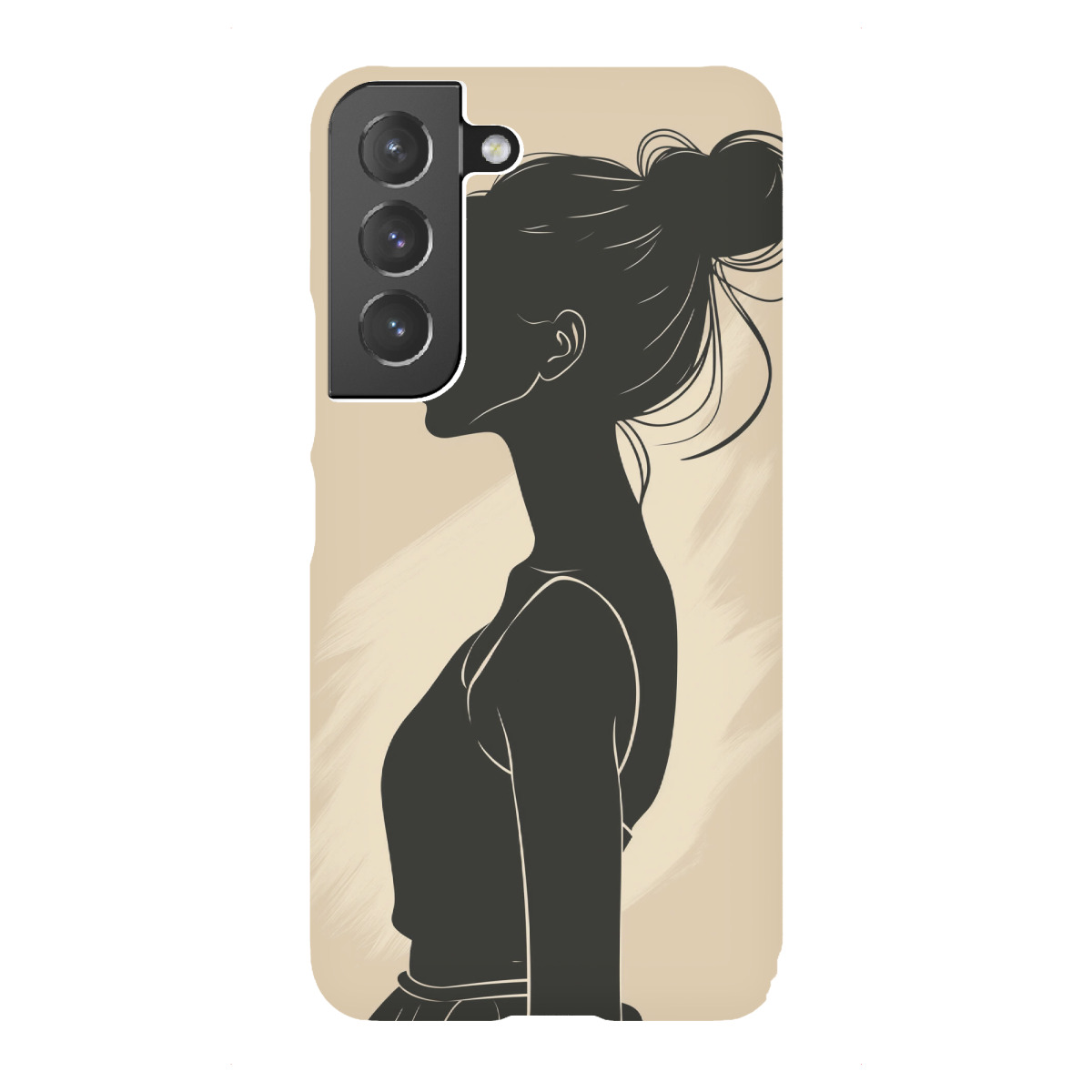 Samsung Galaxy "Female black art" Premium-Case Handyhülle artboxONE