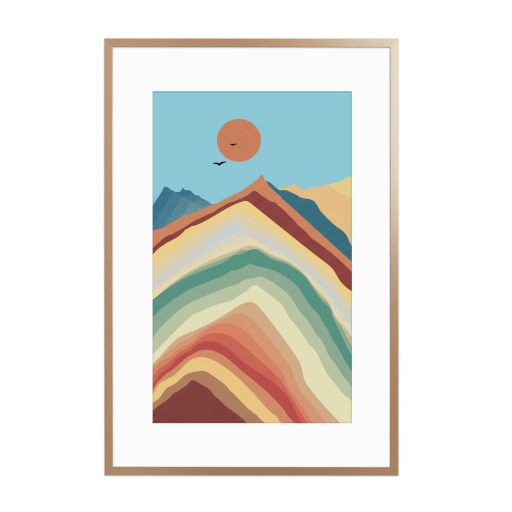 Swiss Mountain Joy - Illustration