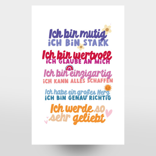 Affirmationen für Kids